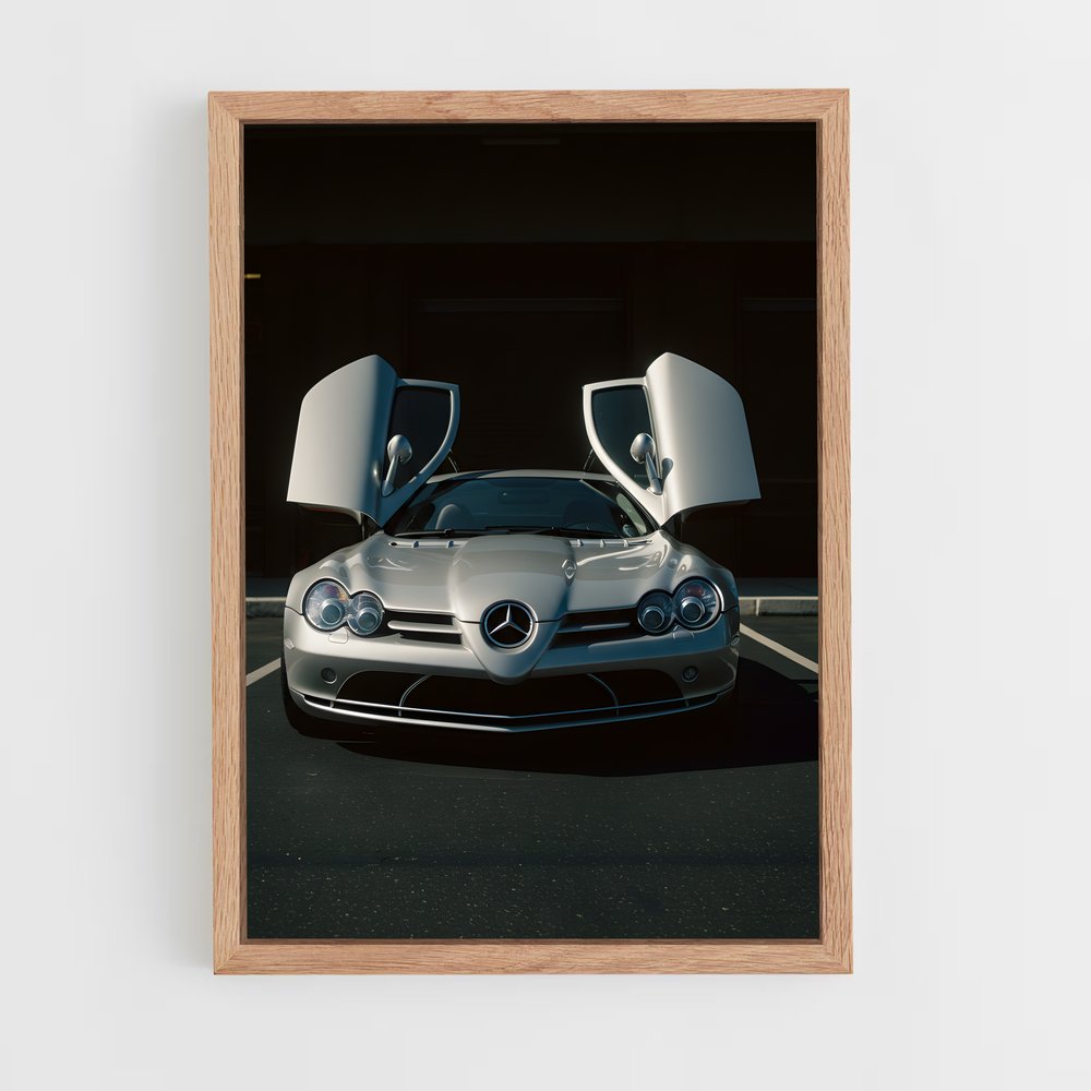 Poster L'Art du Stationnement – affiche Mercedes (vue 4)